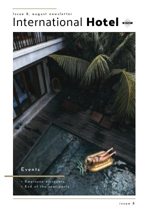 Exemplo de Design de Newsletter de Empresa de Viagens Grátis