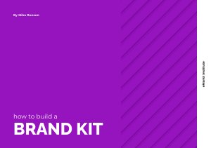 Free Digital Brand Kit Ebook Design Idea