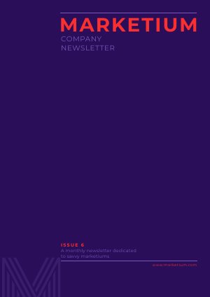 Interactief Marketing Nieuwsbrief Ontwerp Voorbeeld