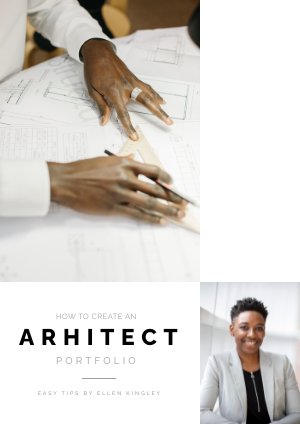 Digital Architecture Portfolio eBook Design Example
