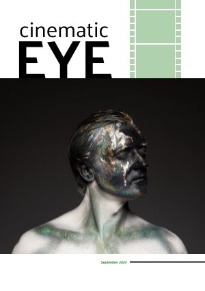 Exemple et design de magazine cinématographique gratuit