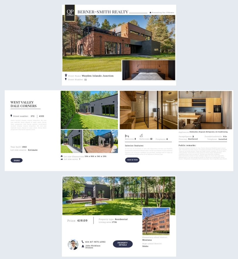 Free Smart Realty Brochure Design