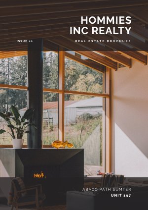 Ideia de Design de Brochura de Imobiliária Compatível com MLS