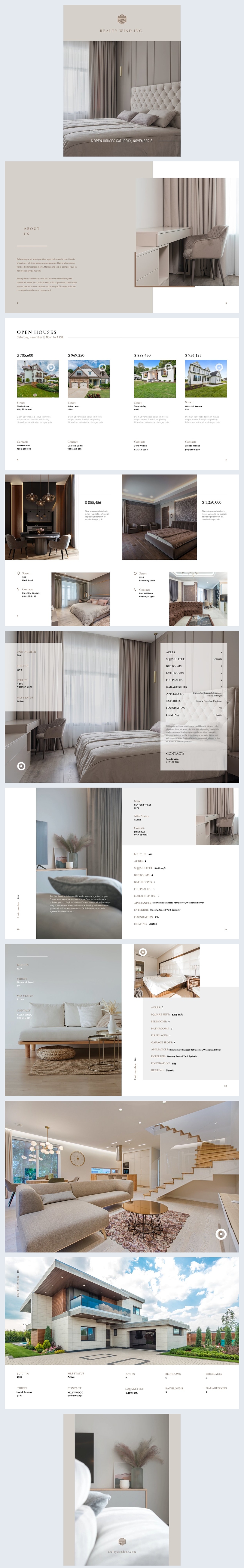Interactive MLS Real Estate Brochure Design - Flipsnack