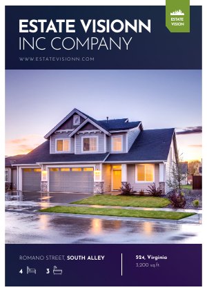 Exemplo de Brochura de Propriedades Compatível com MLS