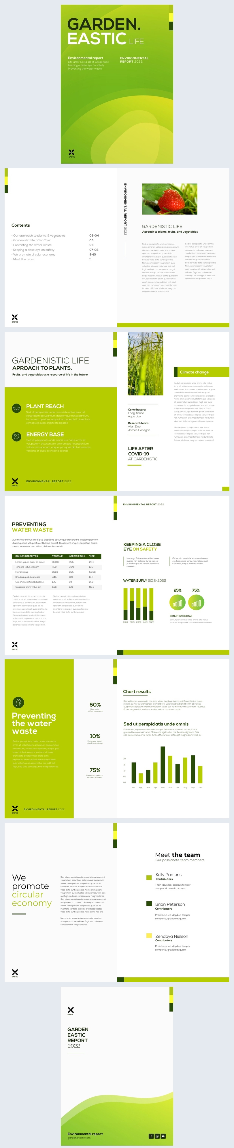 Page-Flipping Online Environmental Report Template - Flipsnack