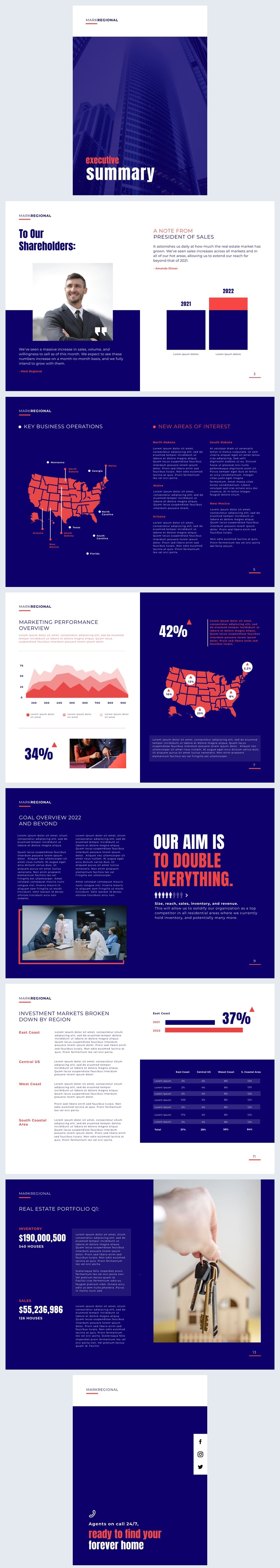 Digital Summary Example Free: Digital Executive Summary Template - Flipsnack