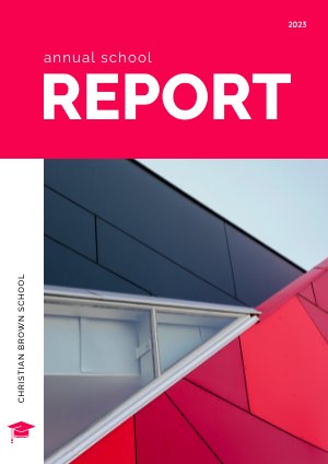 School Report Design Example