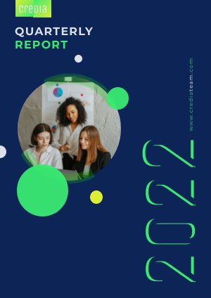 Amostra de Design de Relatório Trimestral