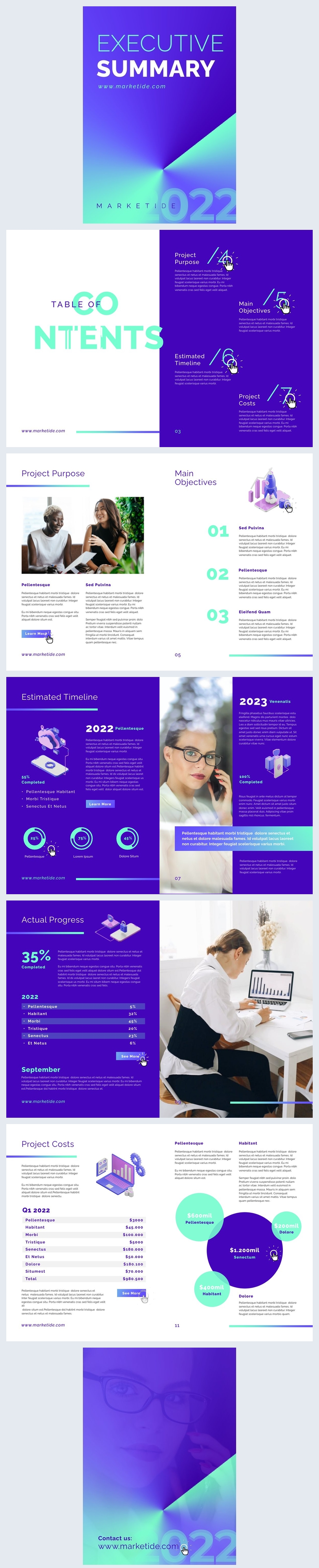 Free: Interactive Executive Summary Report Template - Flipsnack