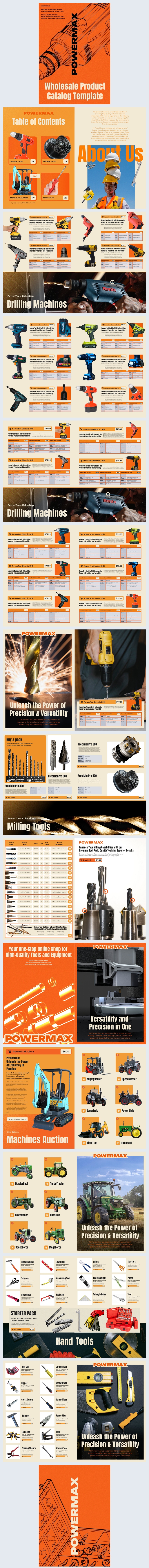 Interactive Tools Wholesale Product Catalog Design