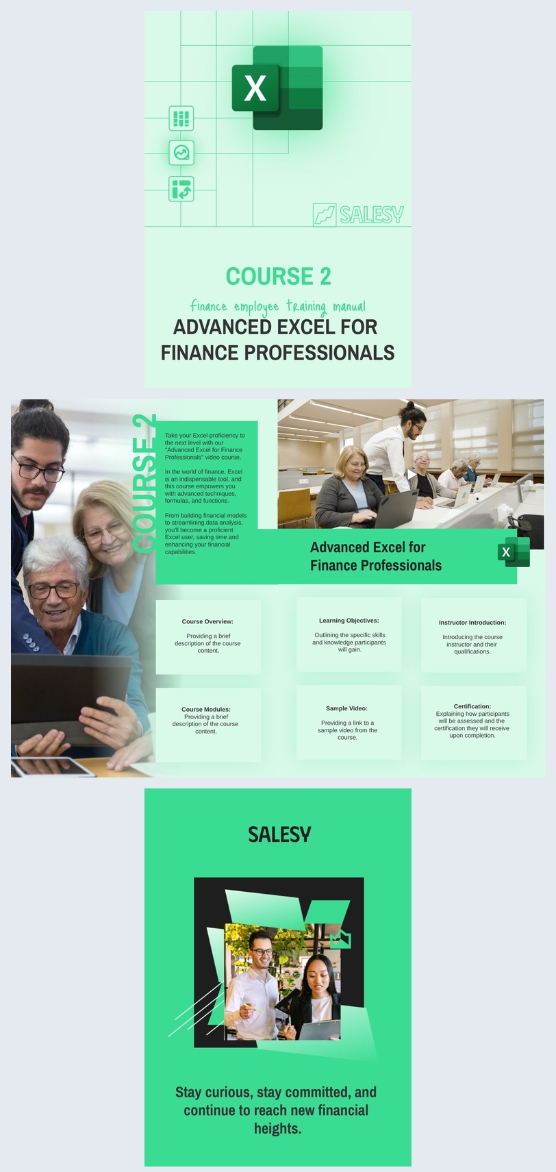 Customizable Excel Training Manual Template - Flipsnack