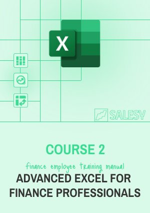 Editable Excel Training Manual Design Example