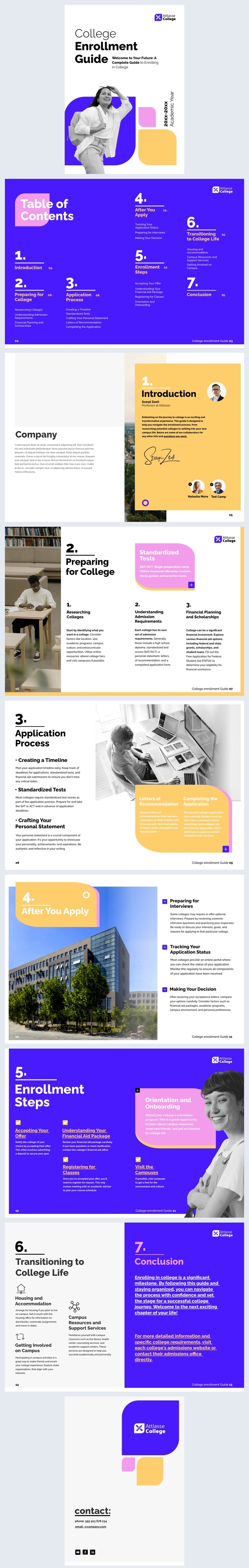 Editable College Enrollment Guide Template Flipsnack editable-college-enrollment-guide-template-flipsnack