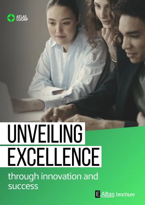 Ejemplo de folleto de servicios comerciales de la empresa