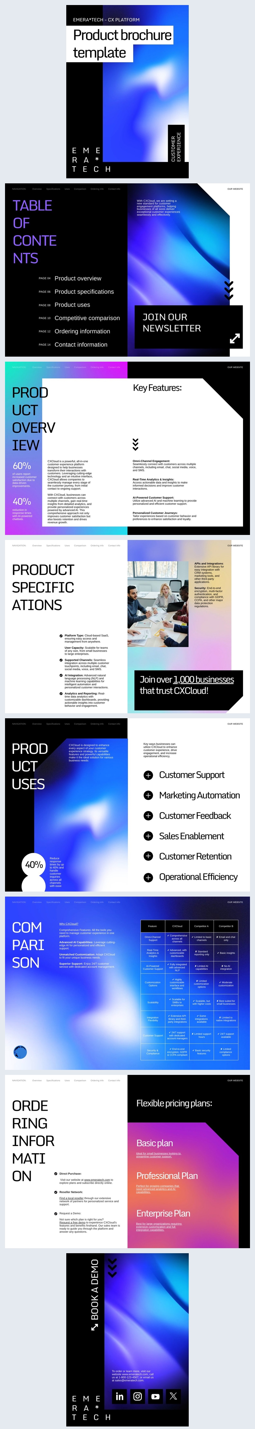 Free: Interactive Product Brochure Template - Flipsnack