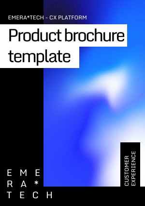 Ejemplo de folleto de productos