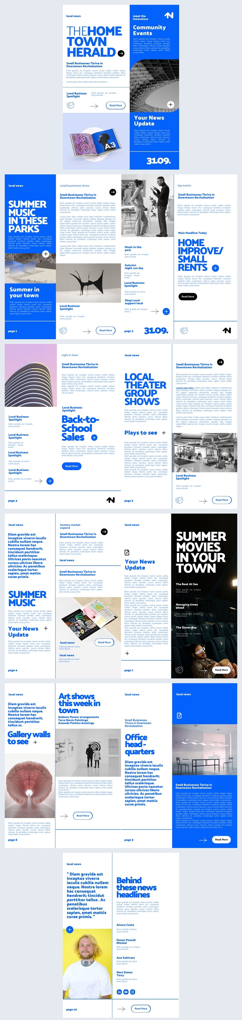 Free: Online Local Newspaper Template - Flipsnack