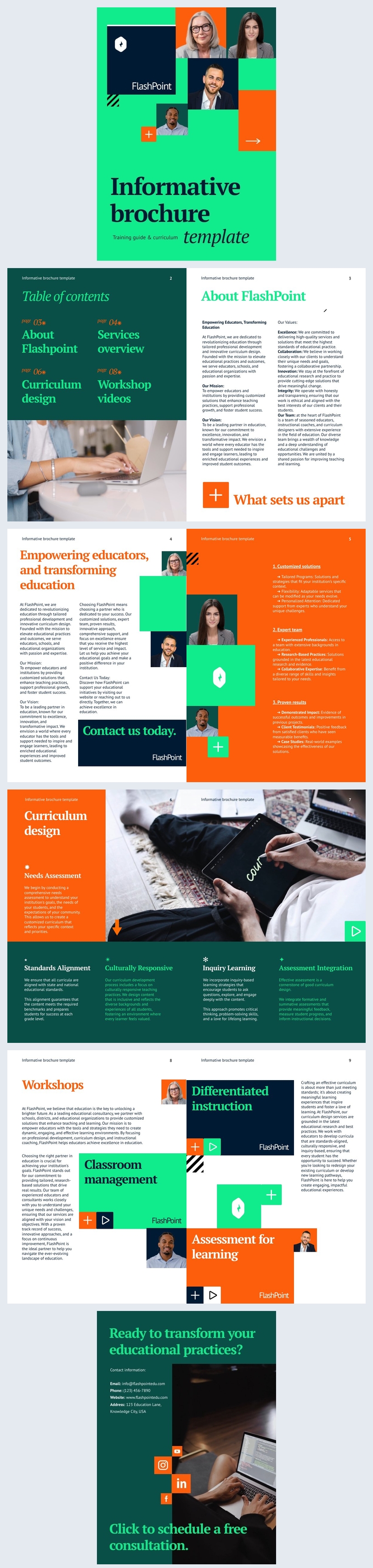 Personalized Informative Brochure Template - Flipsnack