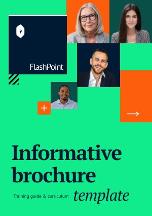 Ejemplo de folleto informativo
