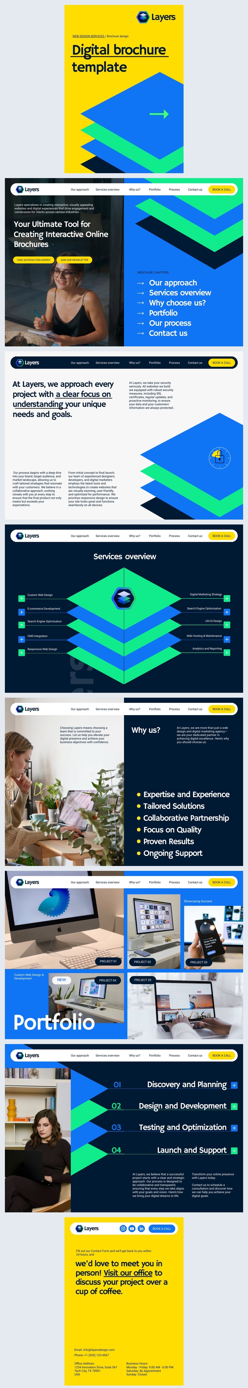 Free: Editable Digital Brochure Template - Flipsnack