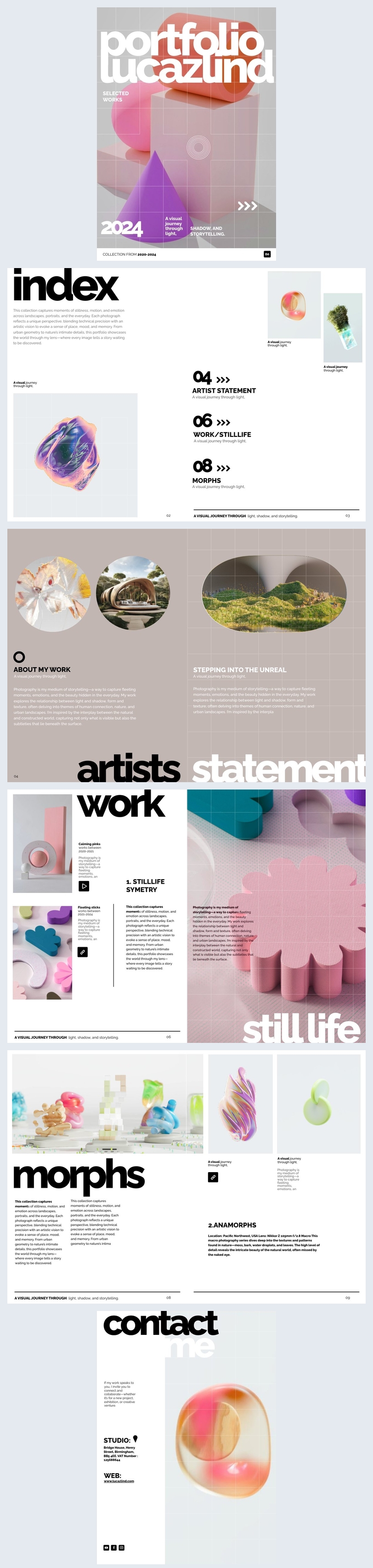 Photography Portfolio Example