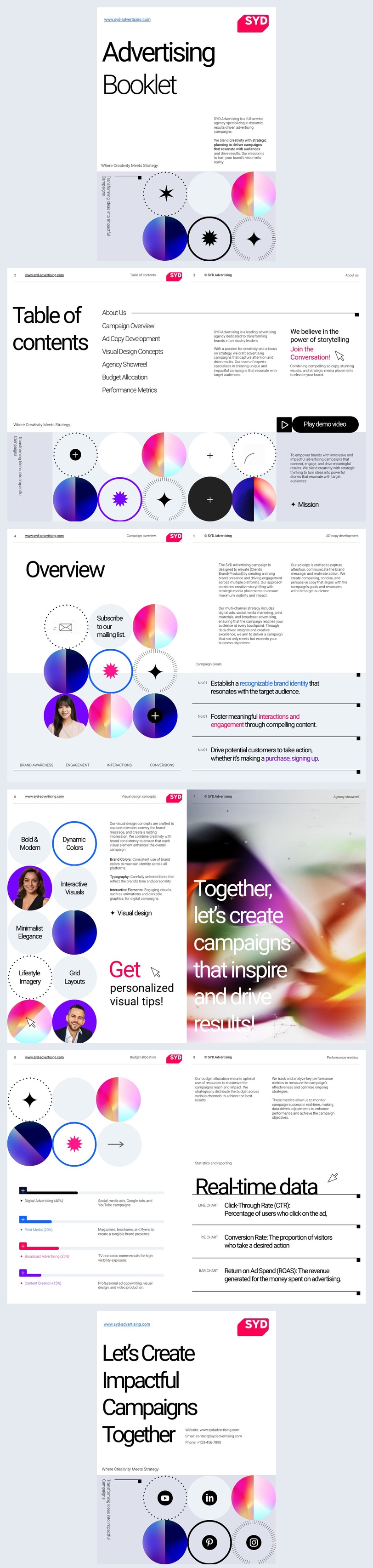 Advertentie Boekje Ontwerp Voorbeeld