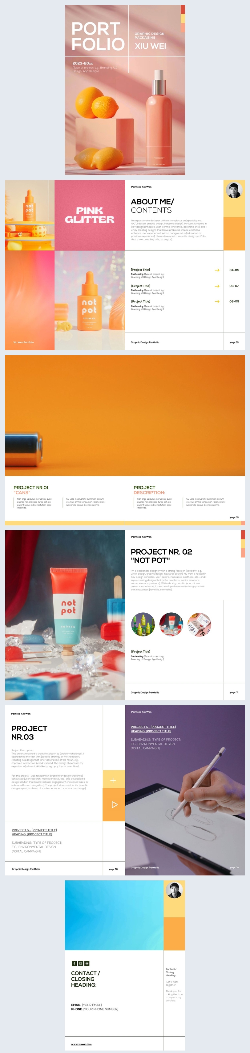 Graphic Design Portfolio Example