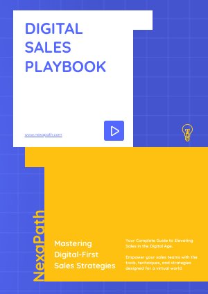 Muestra de diseño digital de Playbook de ventas