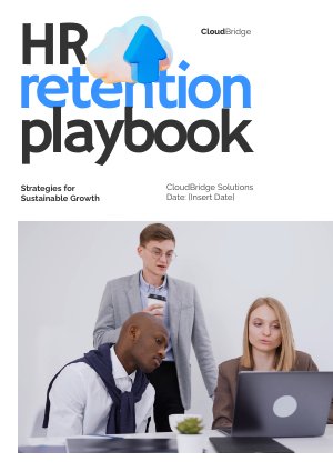 Muestra de diseño de Playbook de retención de personal