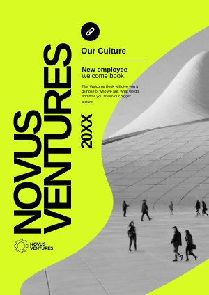 Employee Welcome Book Example