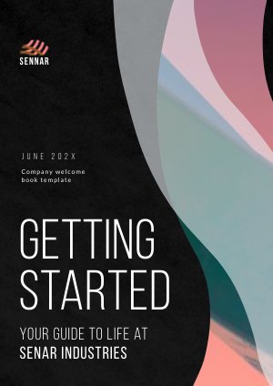 Company Welcome Book Example