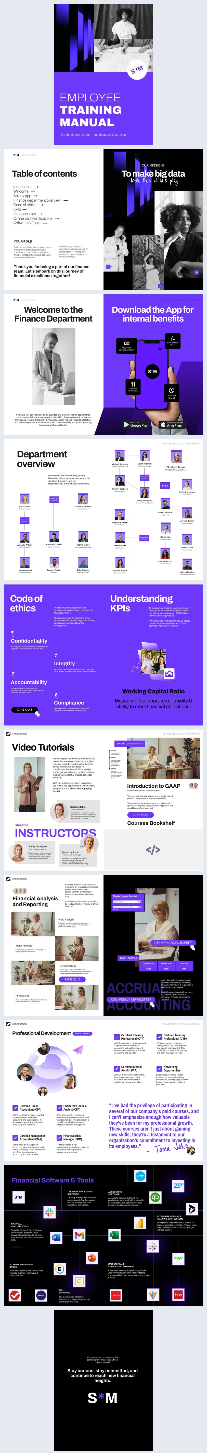 Employee Training Manual Sample