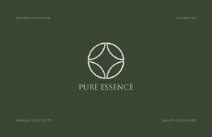 Ejemplo de diseño de plantilla de guías de marca moderna