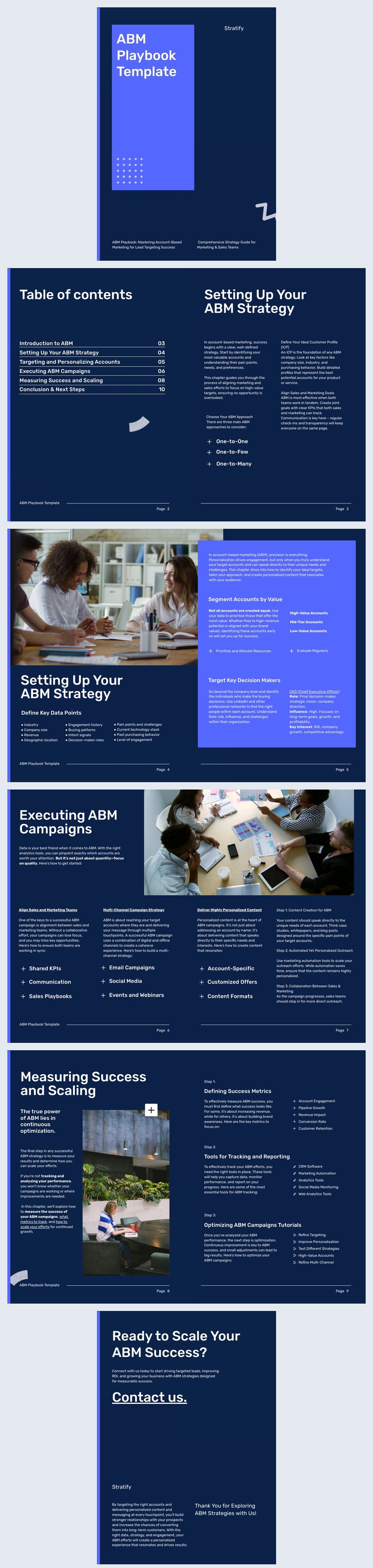 Digital ABM Playbook Template Flipsnack Digital ABM Playbook Template Flipsnack