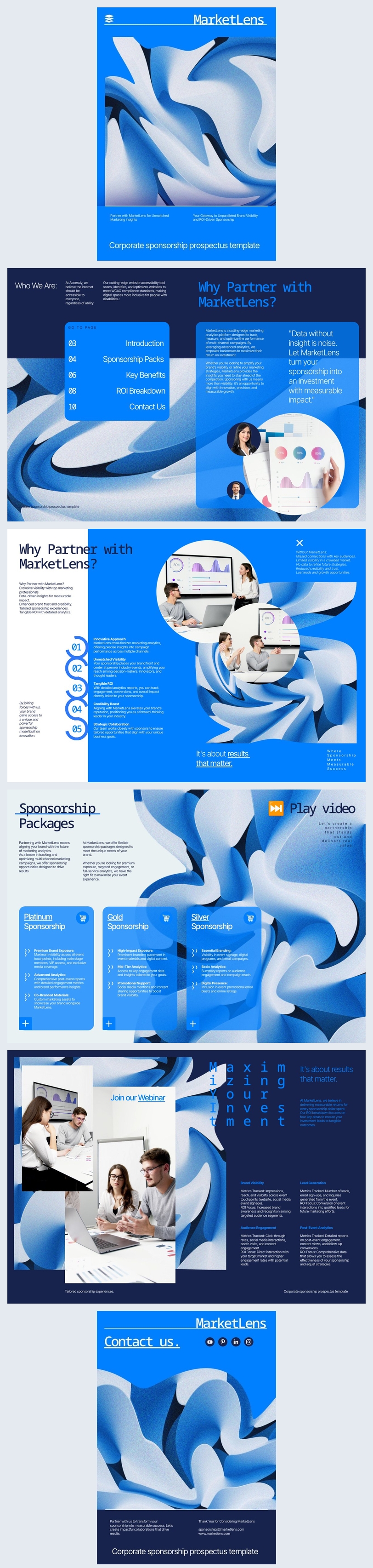 Exemplo de modelo de prospecto de patrocínio corporativo