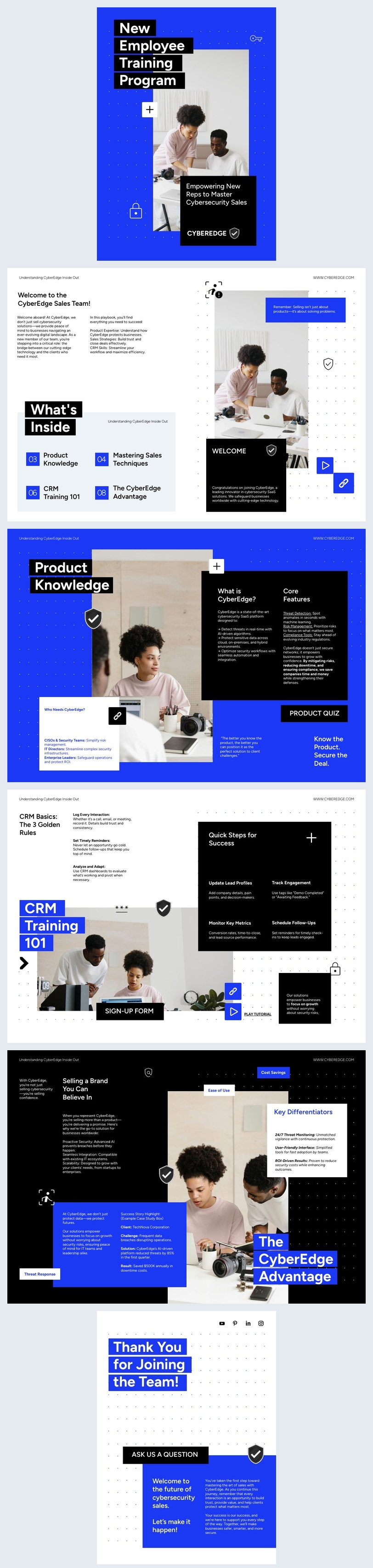 Design do modelo de programa de treinamento para novos funcionários