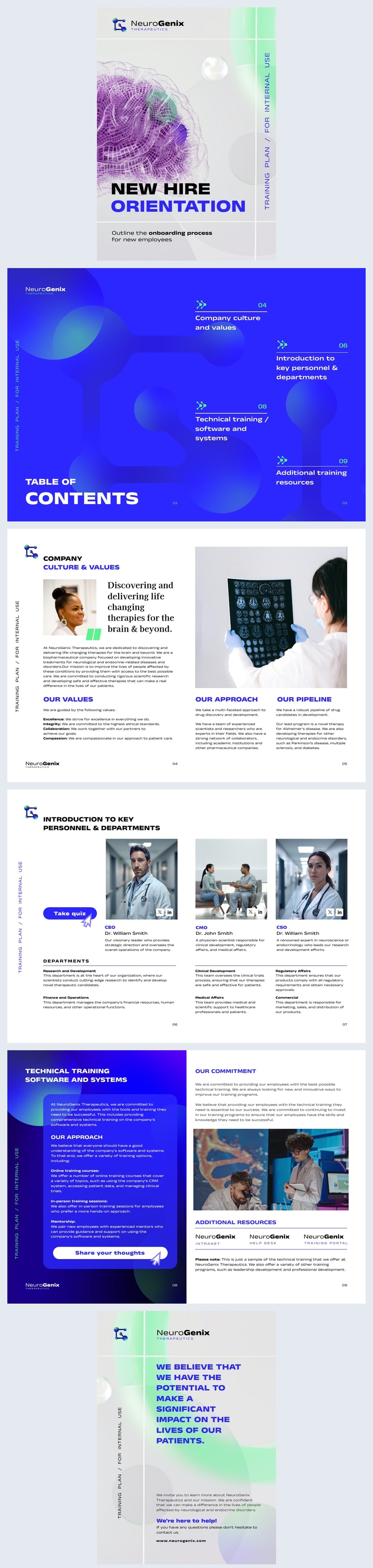Digital New Hire Orientation Guide Template - Flipsnack