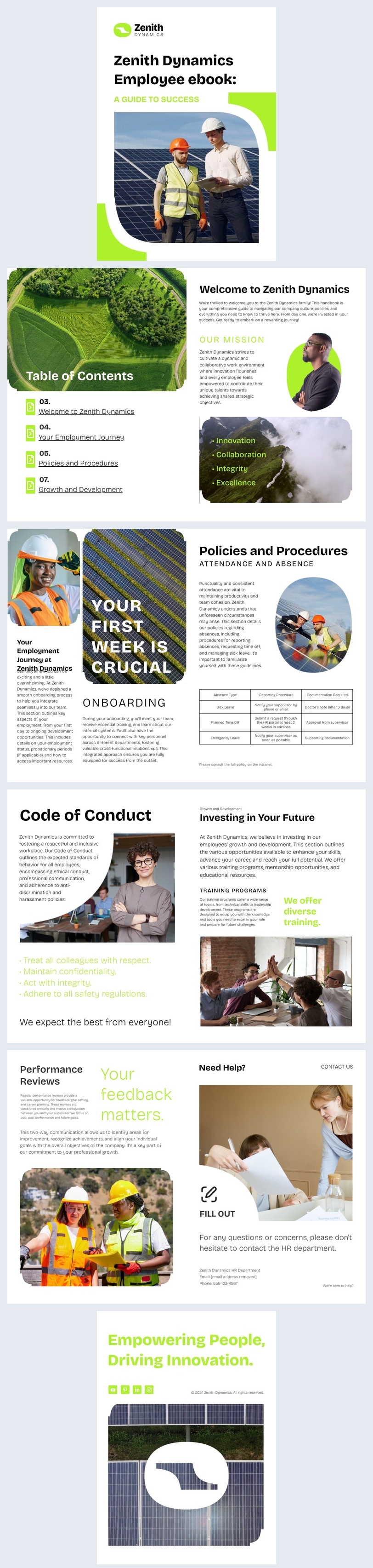 Online HR-E-Book-Vorlage