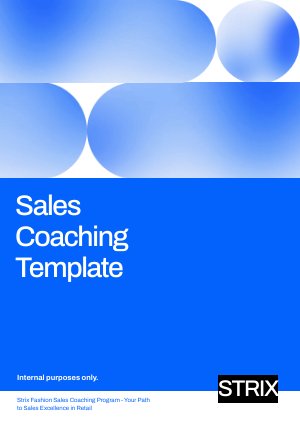 Esempio di design del modello di guida al coaching delle vendite