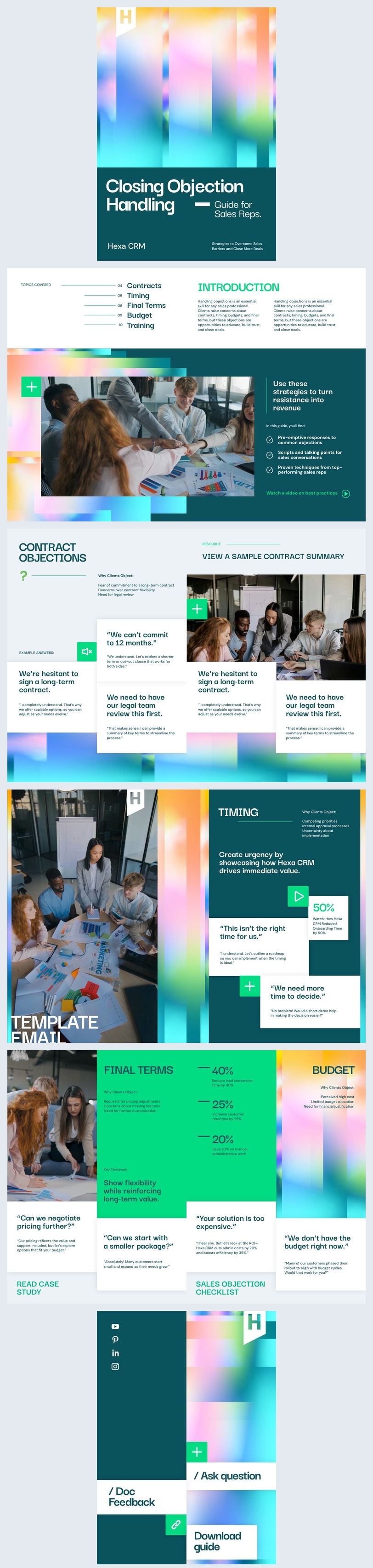 Design De Gestion Des Objections Lors De La Conclusion