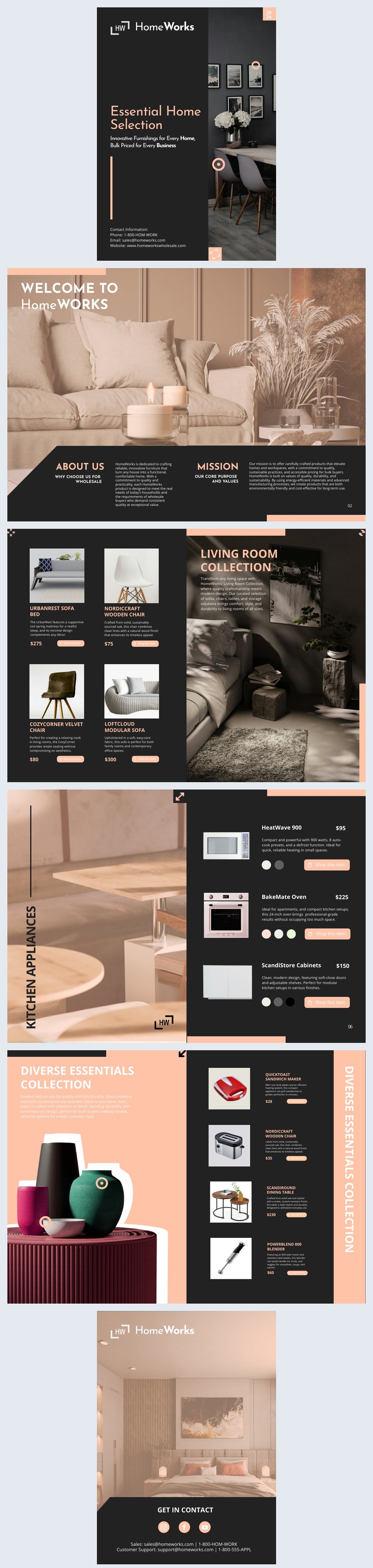 Product Pricing Catalog Template Flipsnack