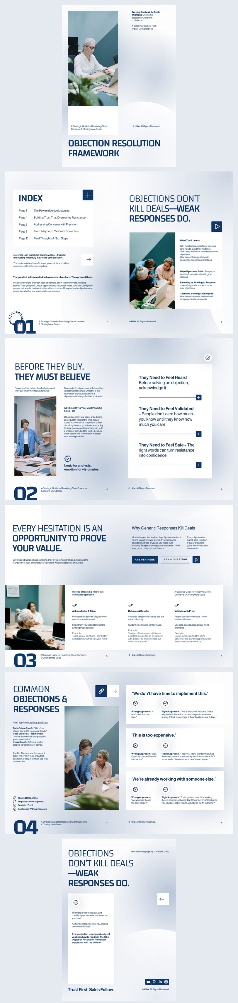 Design del modello di framework per la risoluzione delle obiezioni