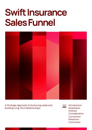 Modello interattivo di funnel di vendita