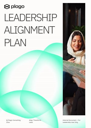 Idea Di Piano Di Allineamento Della Leadership