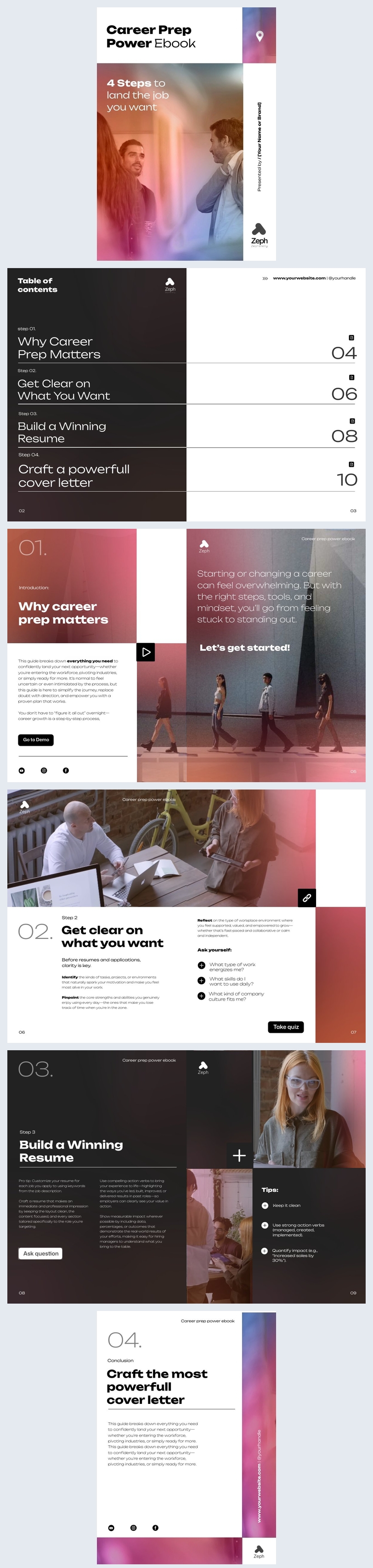 Career Prep Lead Magnet Idea