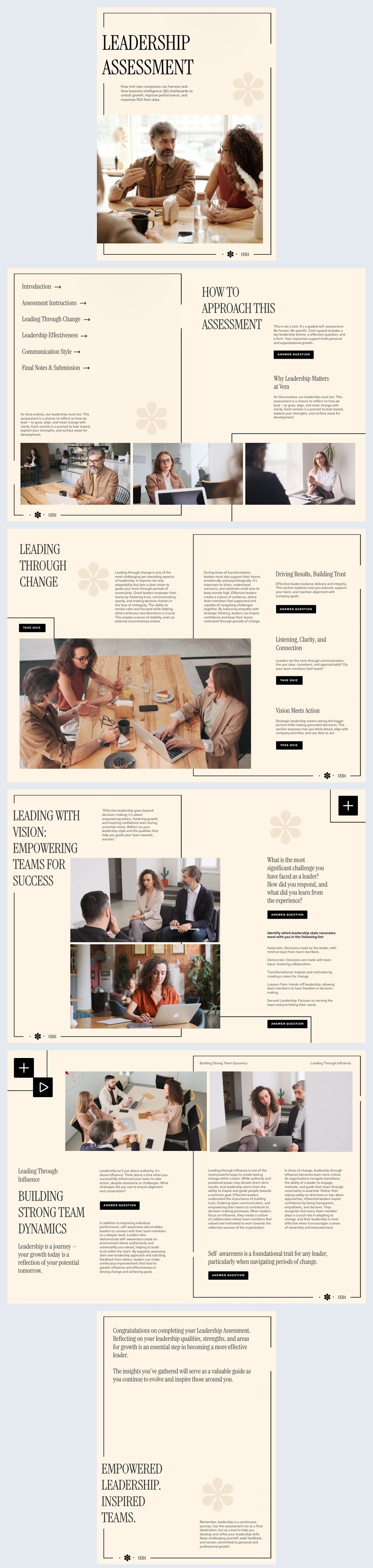 Progetto Digitale Di Valutazione Della Leadership