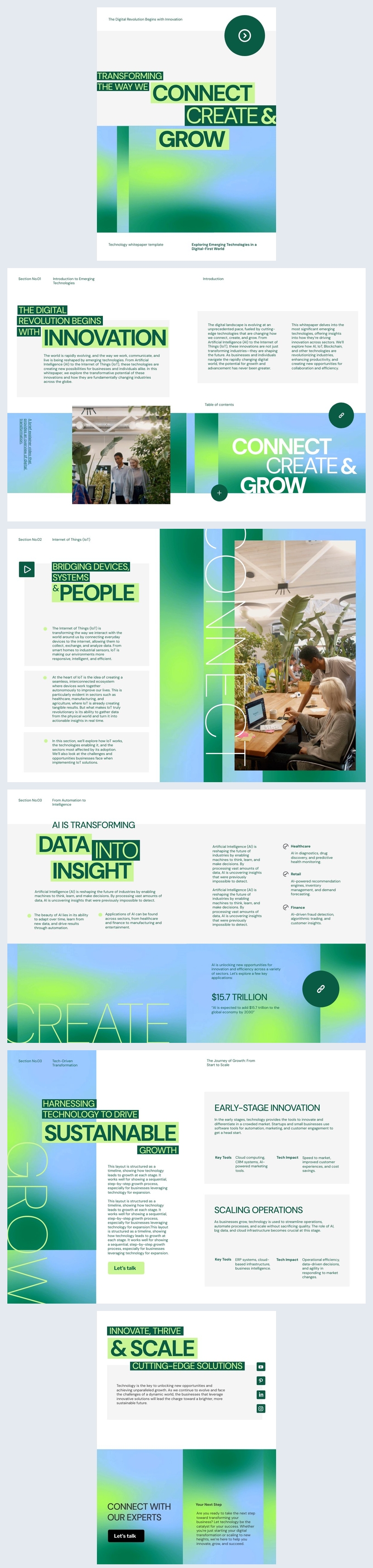 Interactive Technology Whitepaper Template