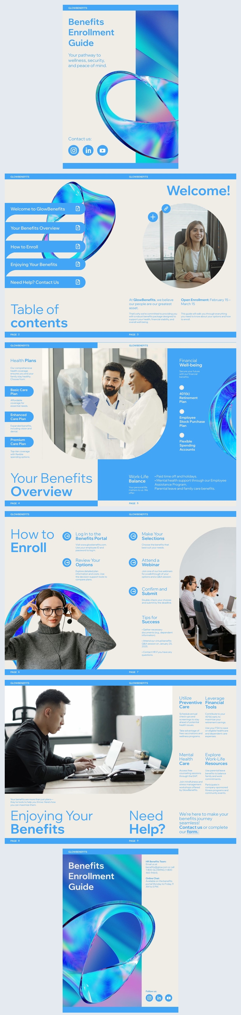 Free: Benefits Enrollment Guide Template - Flipsnack