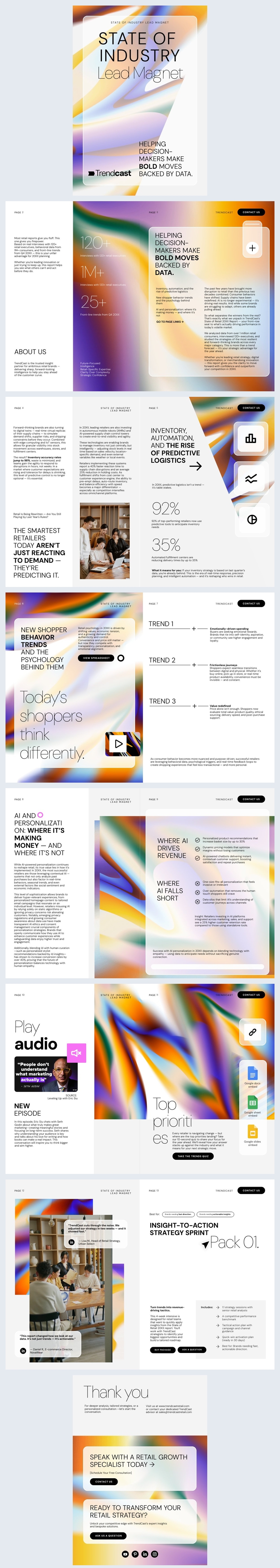 State of Industry Lead Magnet Idea